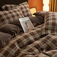 Classic Plaid Cozy Thick Bedding Set (4PCS)  - image 24