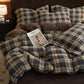 Classic Plaid Cozy Thick Bedding Set (4PCS)  - image 8