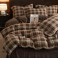 Classic Plaid Cozy Thick Bedding Set (4PCS)  - image 23