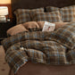 Classic Plaid Cozy Thick Bedding Set (4PCS)  - image 41