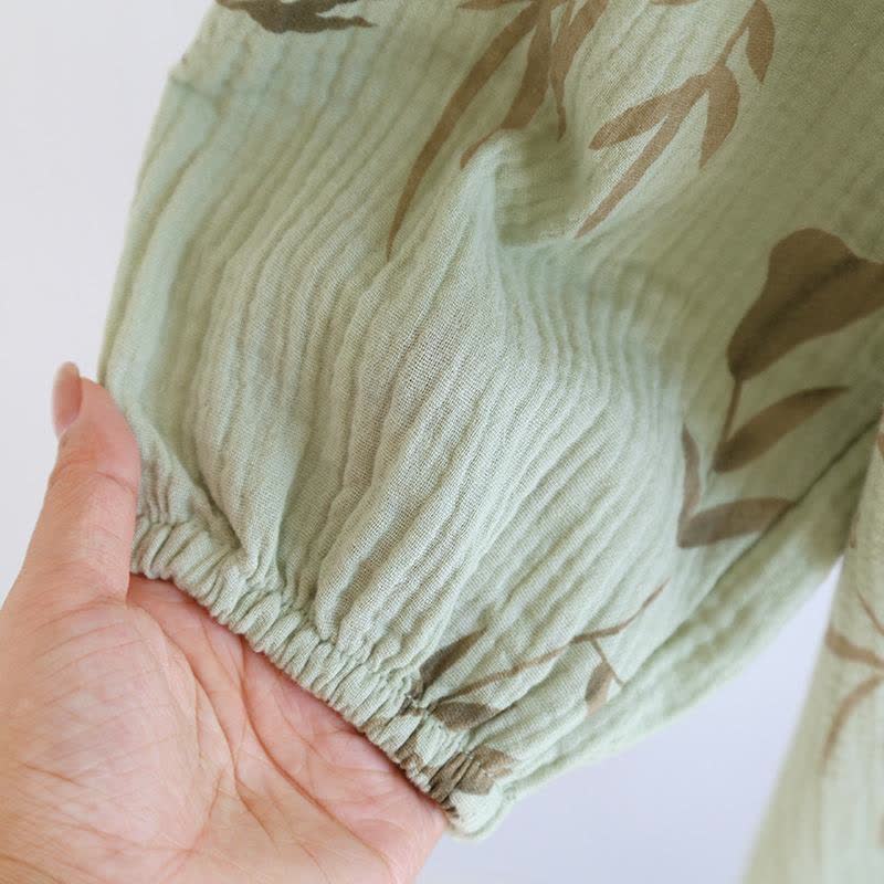 Ownkoti Bamboo Cotton Gauze Button Nightdress - image 4