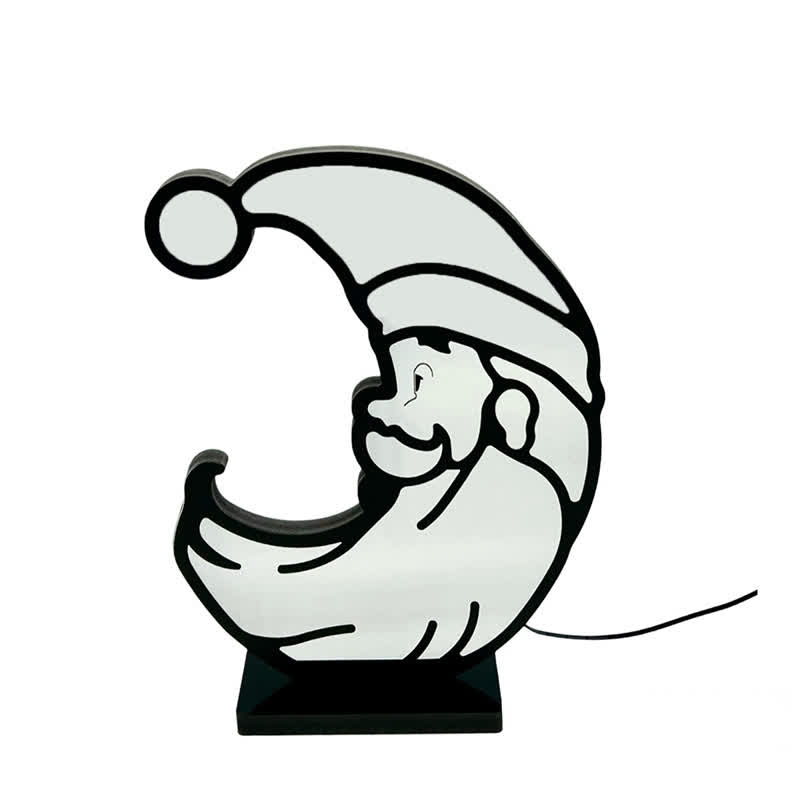 Ownkoti 3D Christmas Santa Infinity Lights - image 4