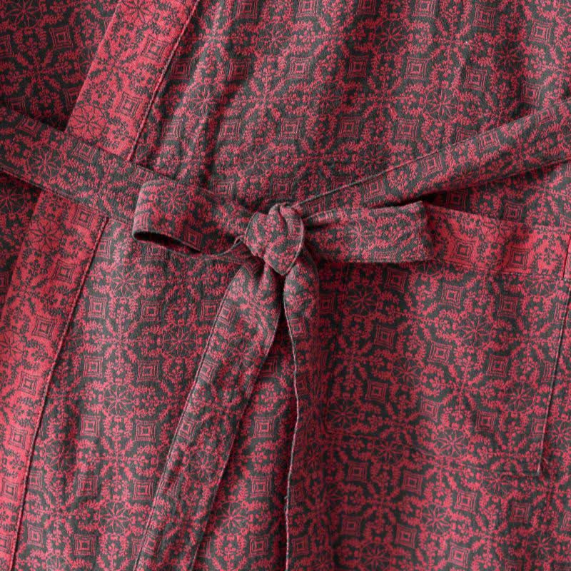 Ownkoti Christmas-inspired Cotton Gauze Kimono Robe - image 5