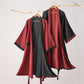 Ownkoti Minimalist Solid Cotton Gauze Kimono Robe - image 1