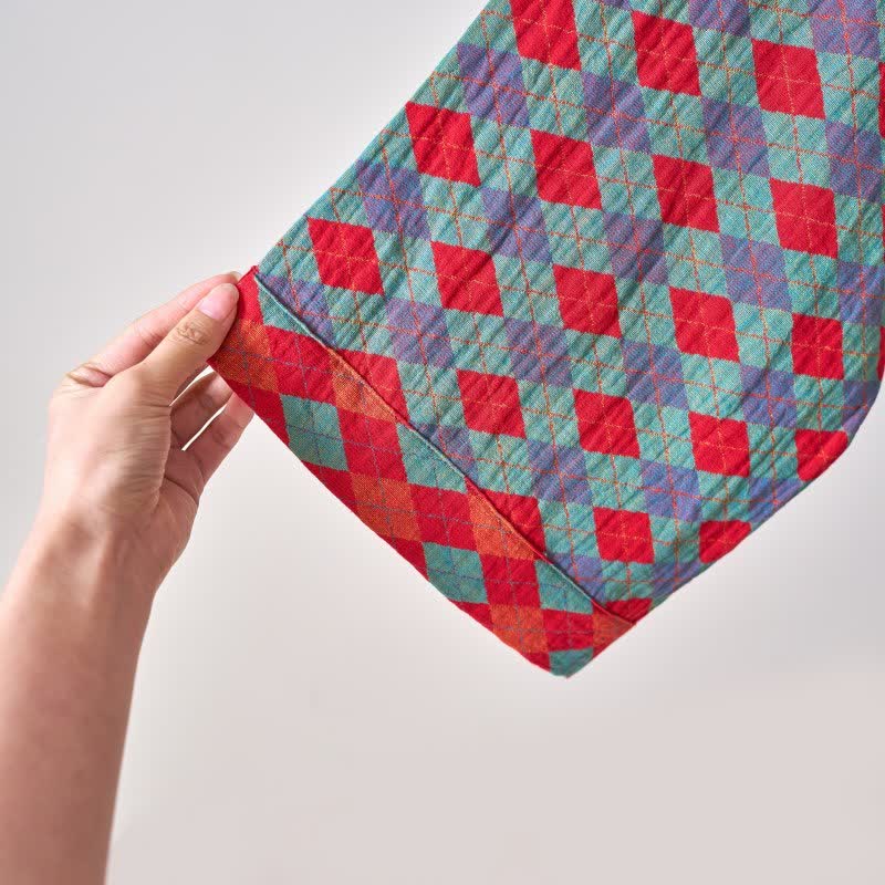 Ownkoti Classic Diamond Cotton Gauze Kimono Robe - image 17