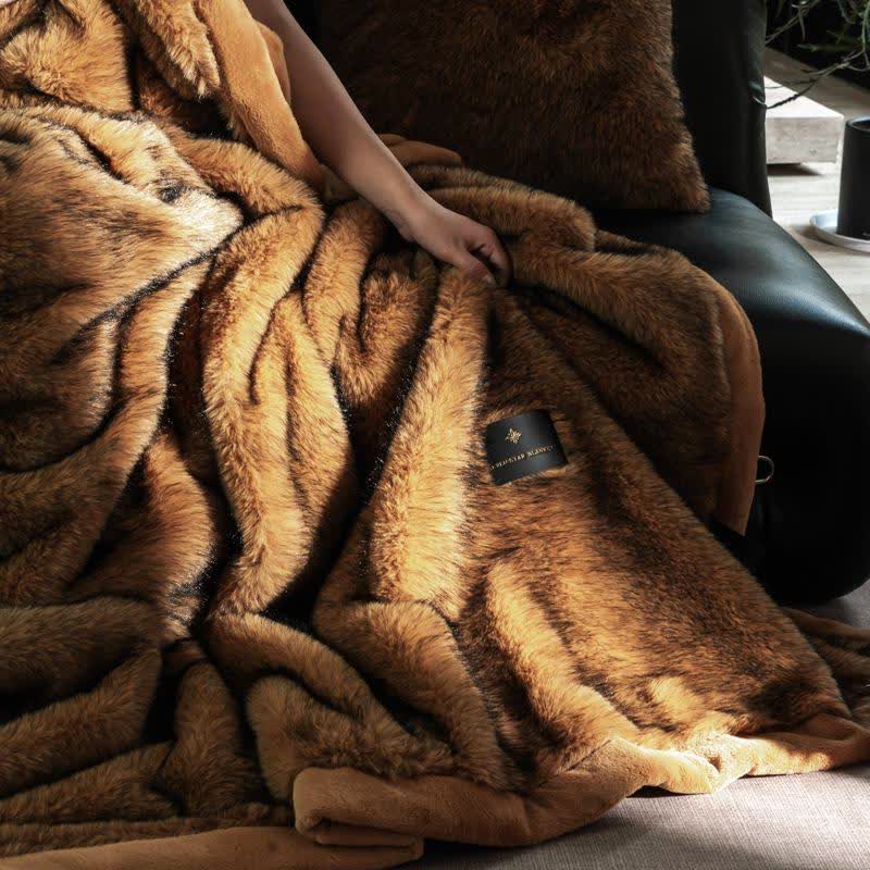 Ownkoti Luxury Faux Fur Throw Blanket - image 11