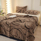 Ownkoti Banana Leaf Jacquard Throw Blanket - Coffee - Queen - image 9