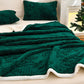 Ownkoti Leaf Textured Reversible Throw Blanket - image 4