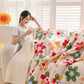 Ownkoti Colorful Floral Reversible Throw Blanket - image 3