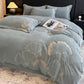 Ownkoti Elegant Ginkgo Leaf Plush Bedding Set(4PCS) - image 12