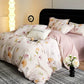 Ownkoti Elegant Ginkgo Brushed Cotton Bedding Set(4PCS) - image 5