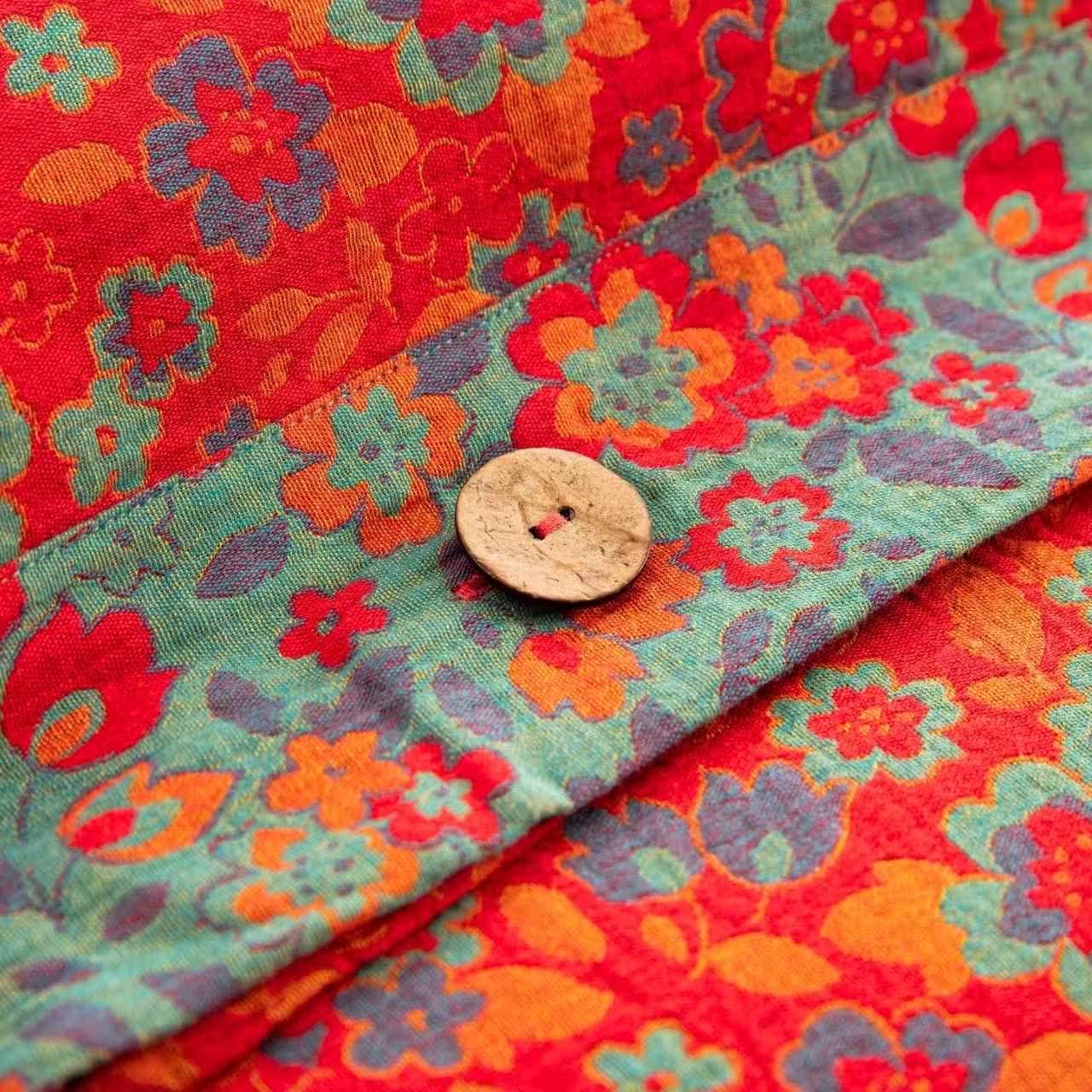 Ownkoti Floral Blossom Pure Cotton Gauze Bedding(4PCS) - image 7