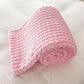 Plaid Thick Warm Throw Blanket - Pink - 79"W x 90"L - image 22