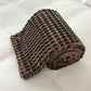 Plaid Thick Warm Throw Blanket - Light Brown - 79"W x 90"L - image 23