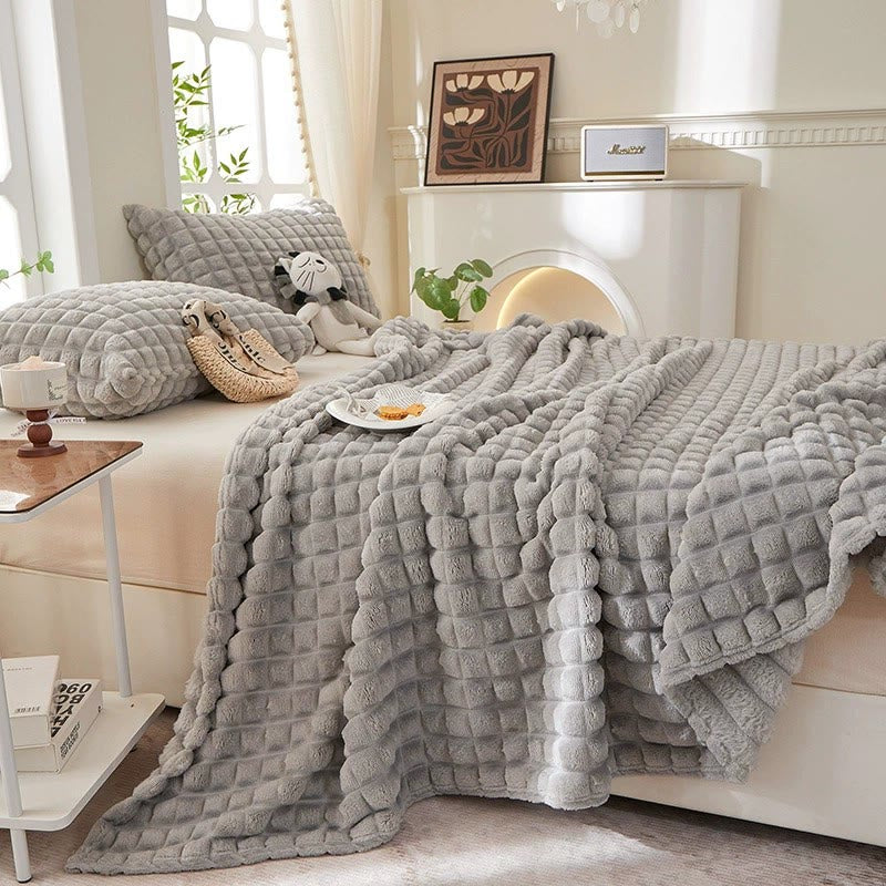 Plaid Thick Warm Throw Blanket - image 27