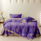 Ownkoti Artistic Peony Cotton Reversible Bedding Set(4PCS) - image 1