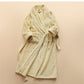 Luxury Double-Layer Fleece Long Robe - image 6