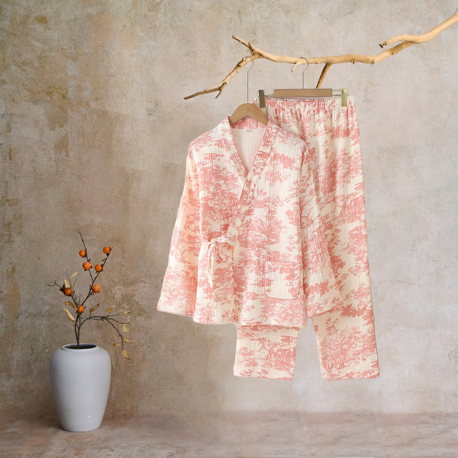 Refresh Cotton Gauze Kimono Pajama Set  - image 10