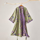 Ownkoti Cotton Gauze Ginkgo Kimono Robe - Green - XL - image 17