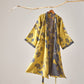Ownkoti Cotton Gauze Ginkgo Kimono Robe - Yellow - XL - image 9