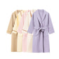 Ownkoti Simple Solid Color Quilted Robe - image 2
