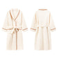Ownkoti Simple Solid Color Quilted Robe - image 8