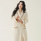 Ownkoti Simple Solid Color Quilted Robe - image 5