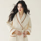 Ownkoti Simple Solid Color Quilted Robe - image 3