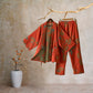 Large Ginkgo Leaf Cotton Kimono Pajamas - image 15