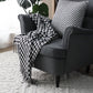 Ownkoti Classic Houndstooth Tassel Throw Blanket - image 1