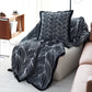 Ownkoti Artistic Leaf Knit Throw Blanket - image 5