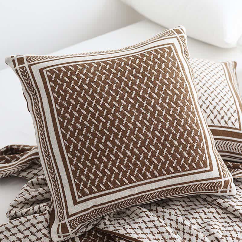 Ownkoti Nordic Style Knit Throw Blanket - image 14