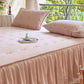 Ownkoti Tulip Embroidered Bed Skirt Sheet - image 4