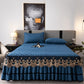 Ownkoti Heart Quilted Lace Bed Skirt Sheet - image 1