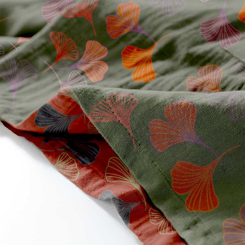 Ownkoti Ginkgo Cotton Gauze Kimono Loungewear Set - image 47