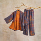 Ownkoti Neutral Landscape Kimono Cotton Pajama Set - image 2