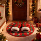 Ownkoti Christmas Stocking 3D Effect Rug - C - 55" x 55" - image 4