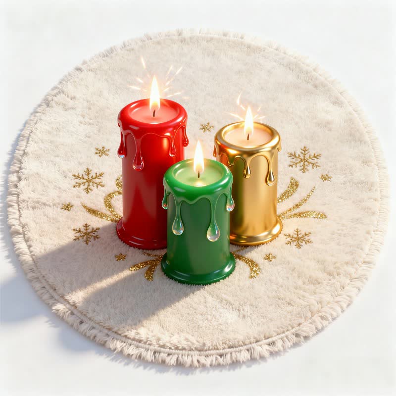 Ownkoti Christmas Inspires 3D Effect Rug - image 5