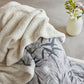 Ownkoti Zen Bamboo Leaf Reversible Sherpa Throw Blanket - image 16