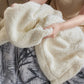 Ownkoti Zen Bamboo Leaf Reversible Sherpa Throw Blanket - image 15