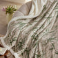 Ownkoti Zen Bamboo Leaf Reversible Sherpa Throw Blanket - image 6