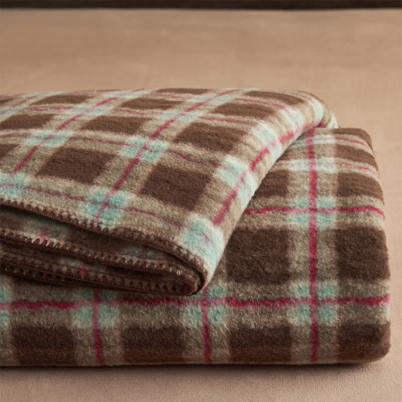 Ownkoti Classic Plaid Reversible Fleece Multi-Use Throw - image 28