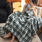 Ownkoti Classic Plaid Reversible Fleece Multi-Use Throw - image 34