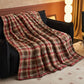 Ownkoti Classic Plaid Reversible Fleece Multi-Use Throw - image 4