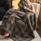 Ownkoti Classic Plaid Reversible Fleece Multi-Use Throw - image 42
