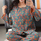 Ownkoti Ginkgo Leaf Jacquard Cotton Loungewear Set - image 3