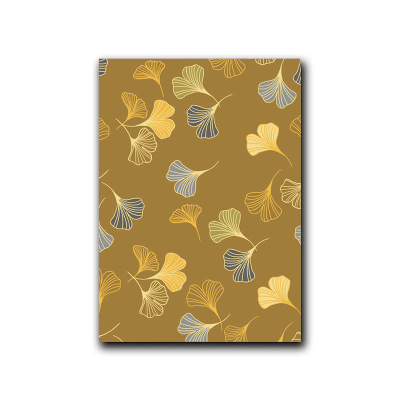 Ownkoti Golden Whisper Ginkgo Leaf Decorative Painting - Yellow - 16" x 24" - image 2