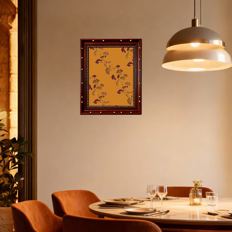 Ownkoti Large Ginkgo Leaf Decorative Painting - image 0