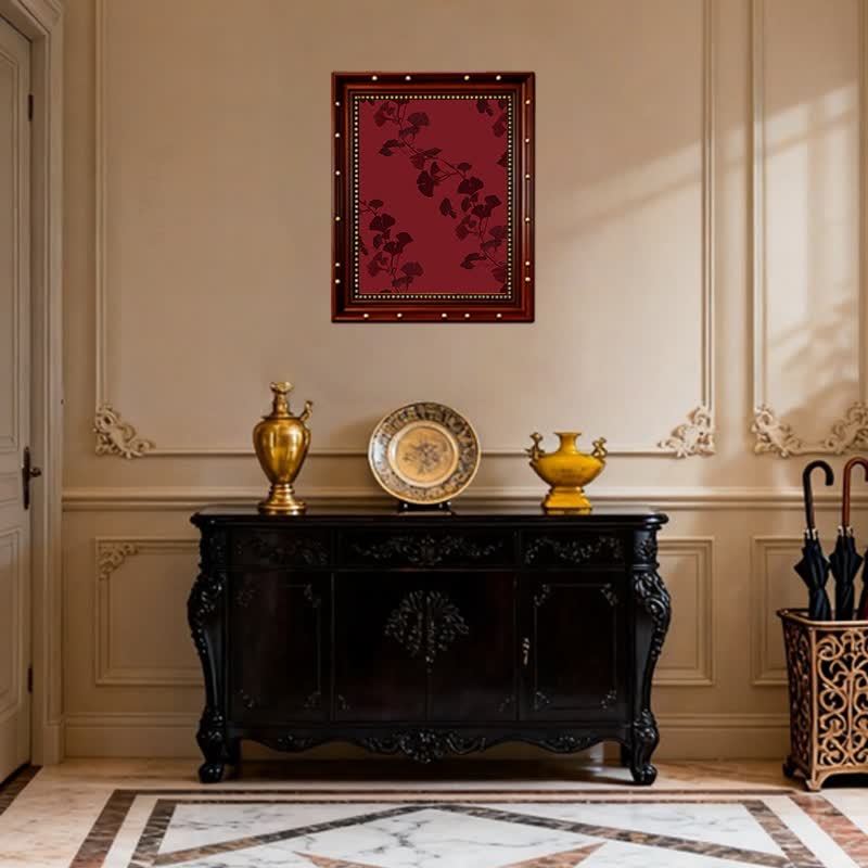 Ownkoti Large Ginkgo Leaf Decorative Painting - image 6