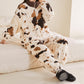 Ownkoti Artistic Print Fleece Loungewear Set - image 6